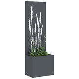 Garden Privacy Screen Anthracite 50 x 150 cm Cold-rolled steel 876464