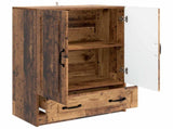 Sideboard Old Wood 66 x 34.5 x 92 cm Engineered Wood 895823