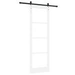 Sliding Door Manual ORKDAL White 78 x 232 cm Wood and metal 3332444