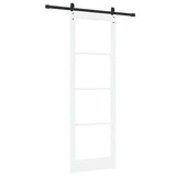 Sliding Door Manual ORKDAL White 78 x 232 cm Wood and metal 3332444