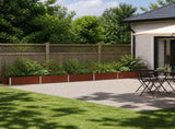 Raised Garden Bed Rusty 400 x 40 x 24 cm corton 8006358