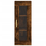 Highboard Smoked Oak 34.5x34x180 cm Engineered Wood 3199422