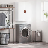 Wall Mounted Cabinet White 69.5x34x90 cm 828396