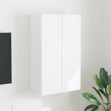 TV Wall Cabinet White 59.5 x 31 x 100 cm Engineered Wood 892369