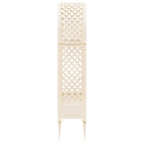 Rose Arch with Spikes White 97 x 43 x 218 cm PP 42041737