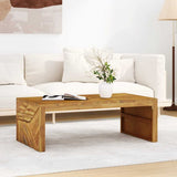 ZNTS Coffee Table 110x60x38 cm Solid Wood Teak 4009315