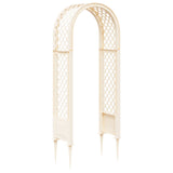 Rose Arch with Spikes White 97 x 43 x 218 cm PP 42041737