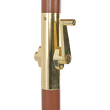 Garden Parasol with Wooden Pole 300 cm Terracotta 44498