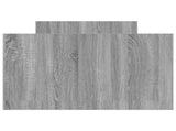 Bed Frame with Storage Grey Sonoma 80 x 200 cm Engineered Wood 3429513