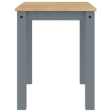 Dining Table Panama Grey 117x60x75 cm Solid Wood Pine 4005703