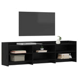 TV Cabinet 168 x 33 x 47 cm Black Oak Engineered Wood 8011236