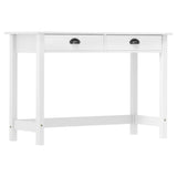 Console Table Hill with 2 Drawers 110x45x74 cm Solid Pine Wood 288992