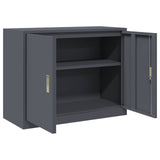 Storage Cabinet Anthracite 90 x 40 x 70 cm Steel 891636