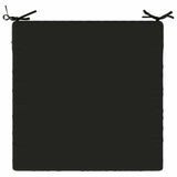 4-Piece Seat Cushions SOEST 4 pcs 100% Polyester Black 944732