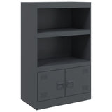 Sideboard Anthracite 67x39x107 cm Steel 841669