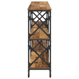 Console Table Old Wood 156 x 28 x 80.5 cm Engineered Wood 882784