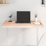 Table Top 80x50x cm Untreated Solid Wood Live Edge 363876