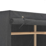 Wardrobe Grey 79x40x170 cm Fabric 248193