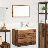 Bathroom Furniture Set 3 pcs Old Wood Engineered Wood 3393504
