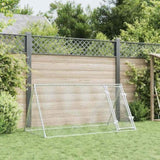 Chicken Cage Silver 200x105x91 cm Galvanised Steel 172557