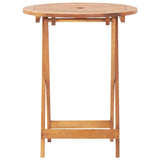 3 Piece Bistro Set Leaf Pattern Fabric and Solid Wood 3281752