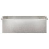 Garden Planter with LED 2 pcs Silver 30 x 100 x 30 cm 8008121