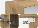Bathroom Mirror Cabinet Artisan Oak 70 x 14.5 x 70 cm 889102