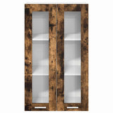 Hanging Cabinet Smoked Oak 60 x 31 x 100 cm Engineered Wood 884390