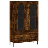 Highboard Smoked Oak 69.5x31x115 cm Engineered Wood 828313