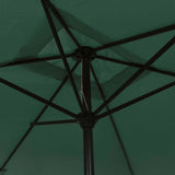 Parasol Green Polyester, Steel 200 x 300 cm Foldable Parasol 40771