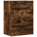 Sideboard Smoked Oak 60x39x80 cm Engineered Wood 840531