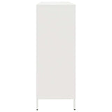 Sideboard White 135x39x103.5 cm Cold-rolled Steel 3307178