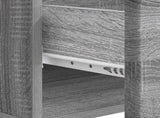 Coffee Table Grey Sonoma 49 x 50 x 40 cm Engineered Wood 895661