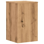 ZNTS Plant Stands 2 pcs Artisan Oak 30x30x50 cm Engineered wood 852923
