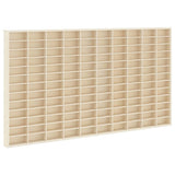 Wall Display Case Wall-Mounted Beige 98 x 4.5 x 55 cm 42015608