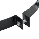 Lawn Aerator Clamp with Spikes 5 pcs Black 320 mm Iron 42032340