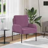 Sofas with Cushion 55cm Purple Plywood 42023445