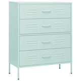 Chest of Drawers Mint 80x35x101.5 cm Steel 336203