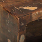 TV Cabinet Multicolour 80 x 30 x 25 cm Solid Reclaim wood 4104536