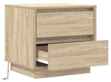Bedside Cabinet Sonoma Oak 39 x 34.5 x 50 cm Engineered wood 869614