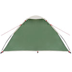 ZNTS Camping Tent Dome 2-Person Green Waterproof 94765