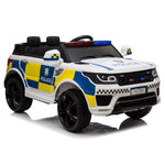 ZNTS Dual Drive 12V 7Ah Police Car with 2.4G Remote Control White 47331340