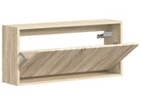 Wall-Mounted Shoe Cabinet ZWOLLE 71 x 17 x 43 cm Sonoma Oak 896407
