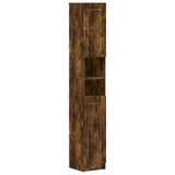 3 Piece Bathroom Cabinet Set UTRECHT Smoked Oak Engineered Wood 3417491