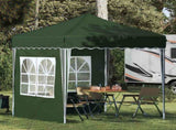 Pop-up Party Tent 195 x 195 x 245 cm Green Oxford Fabric 42019728