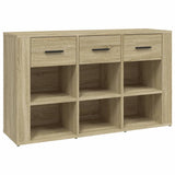 Sideboard Sonoma Oak 100x30x59.5 cm Engineered Wood 821007
