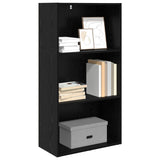 Bookshelf Black Oak 60 x 30 x 114 cm Engineered Wood 8003714