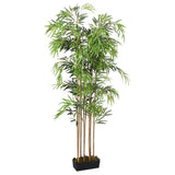 Artificial Bamboo Tree 1095 Leaves 150 cm Green 358990