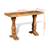 Console Table Solid Reclaimed Wood 241630