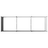 Raised Garden Bed Ivory 240 x 80 x 55 cm cold-rolled steel 8006414